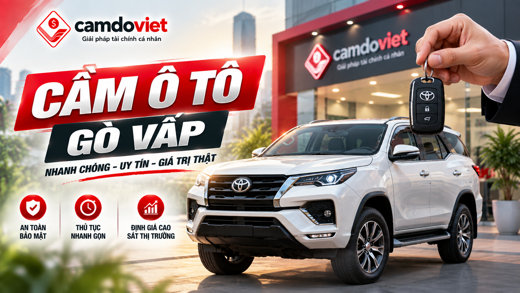 cầm ô tô Gò Vấp