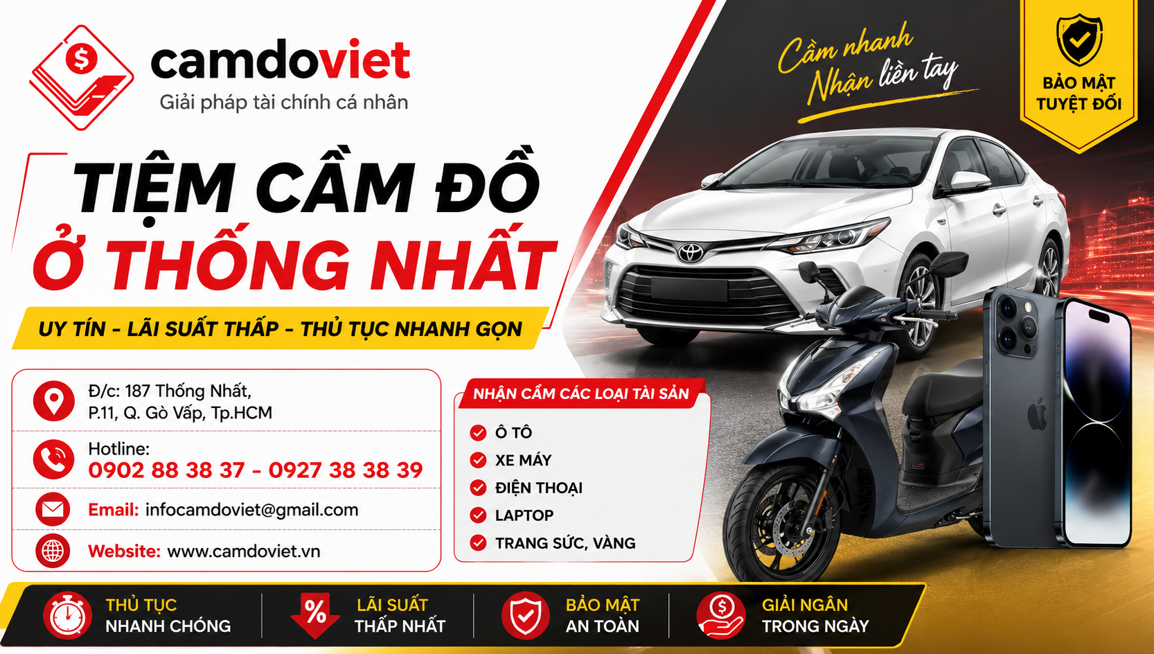 tiệm cầm đồ uy tín Gò Vấp