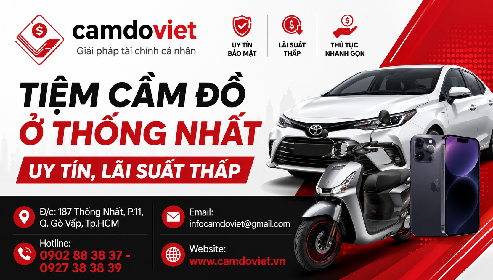 Tiệm Cầm Đồ Ở Thống Nhất Uy Tín, Lãi Suất Thấp