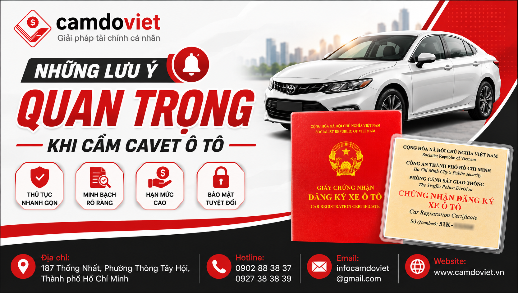 Những Lưu Ý Khi Cầm Cavet Ô Tô