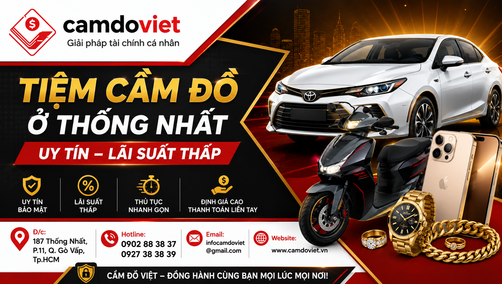 Dịch vụ cầm đồ tại Gò Vấp
