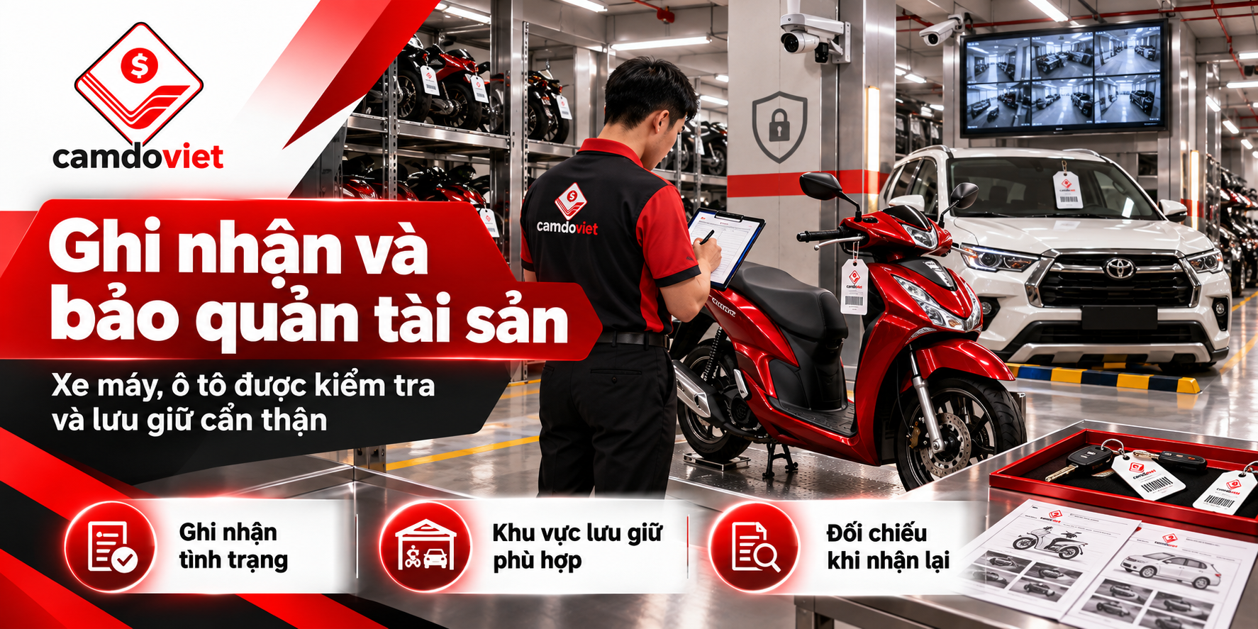 tài sản cầm đồ bảo quản ra sao 