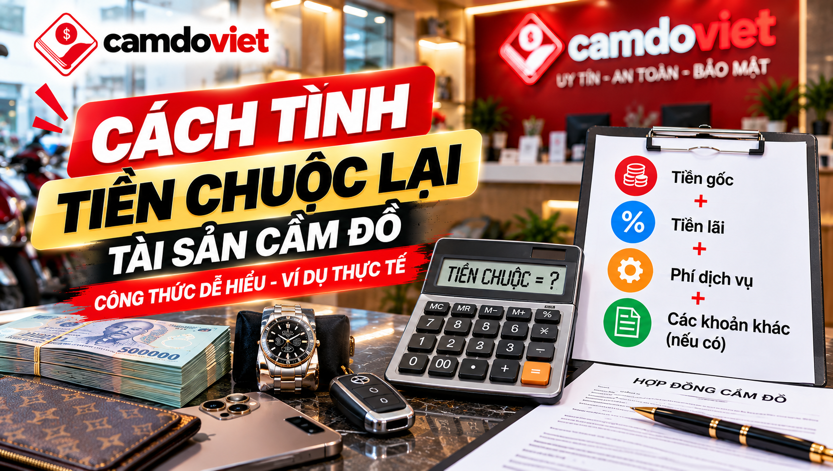tính chuộc đồ