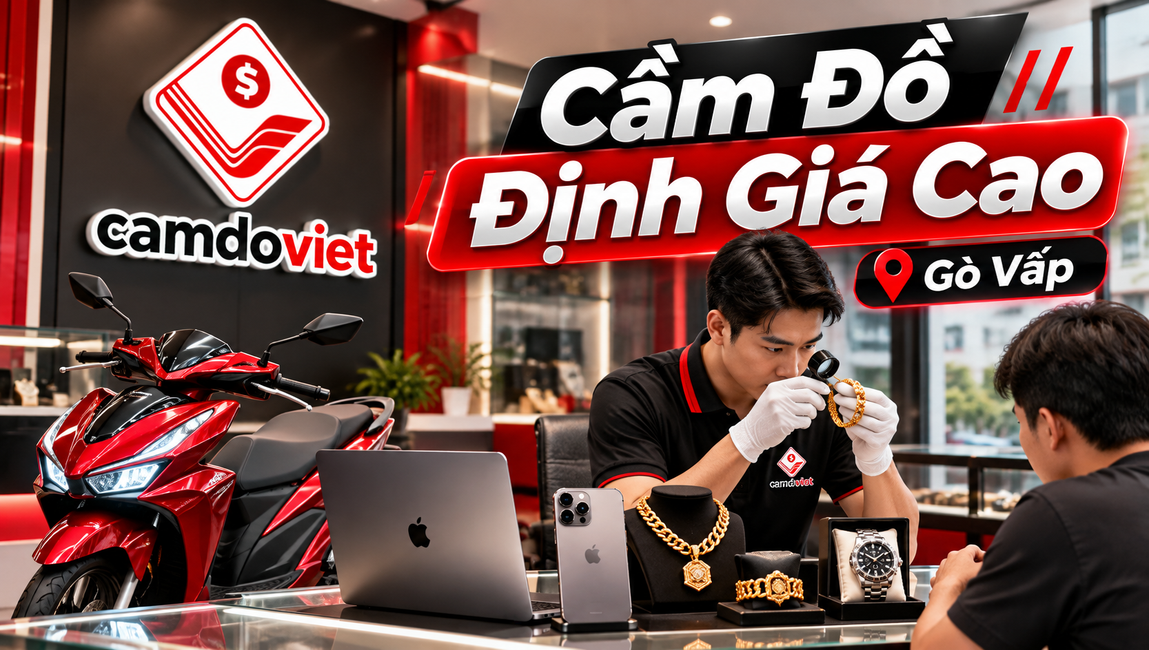 cầm đồ định giá cao Gò Vấp