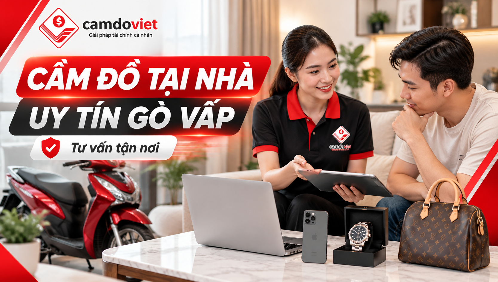cầm đồ tại nhà uy tín Gò Vấp