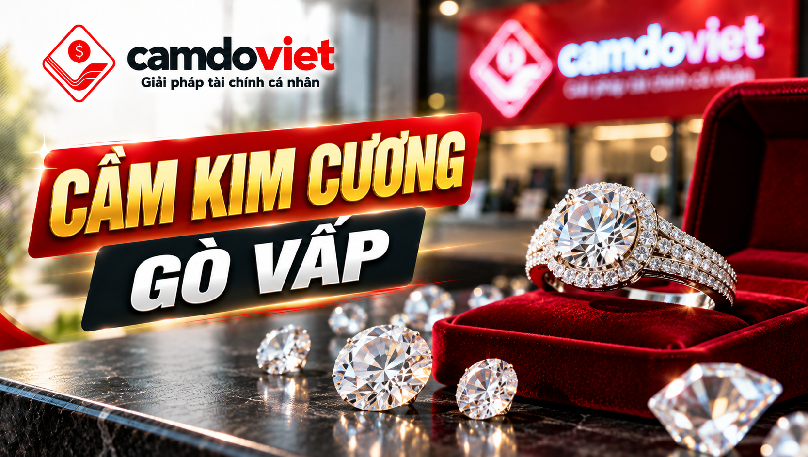 cầm kim cương gò vấp