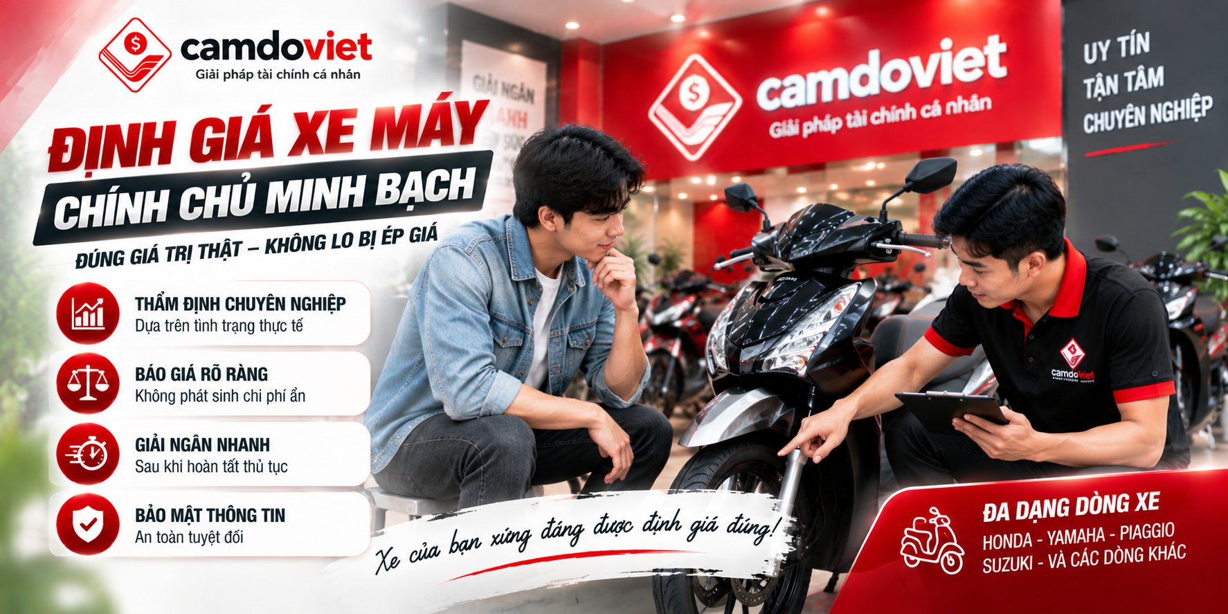 dịnh giá cầm xe chính chủ gò vấp 
