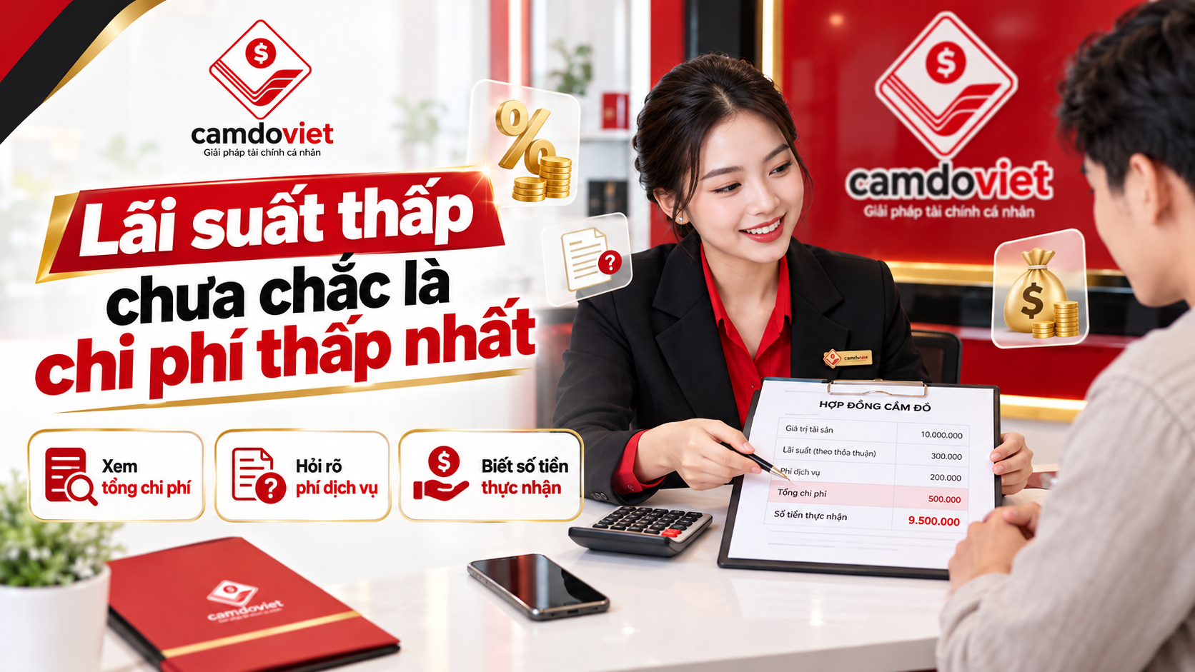 lãi suất cầm đồ quận 12