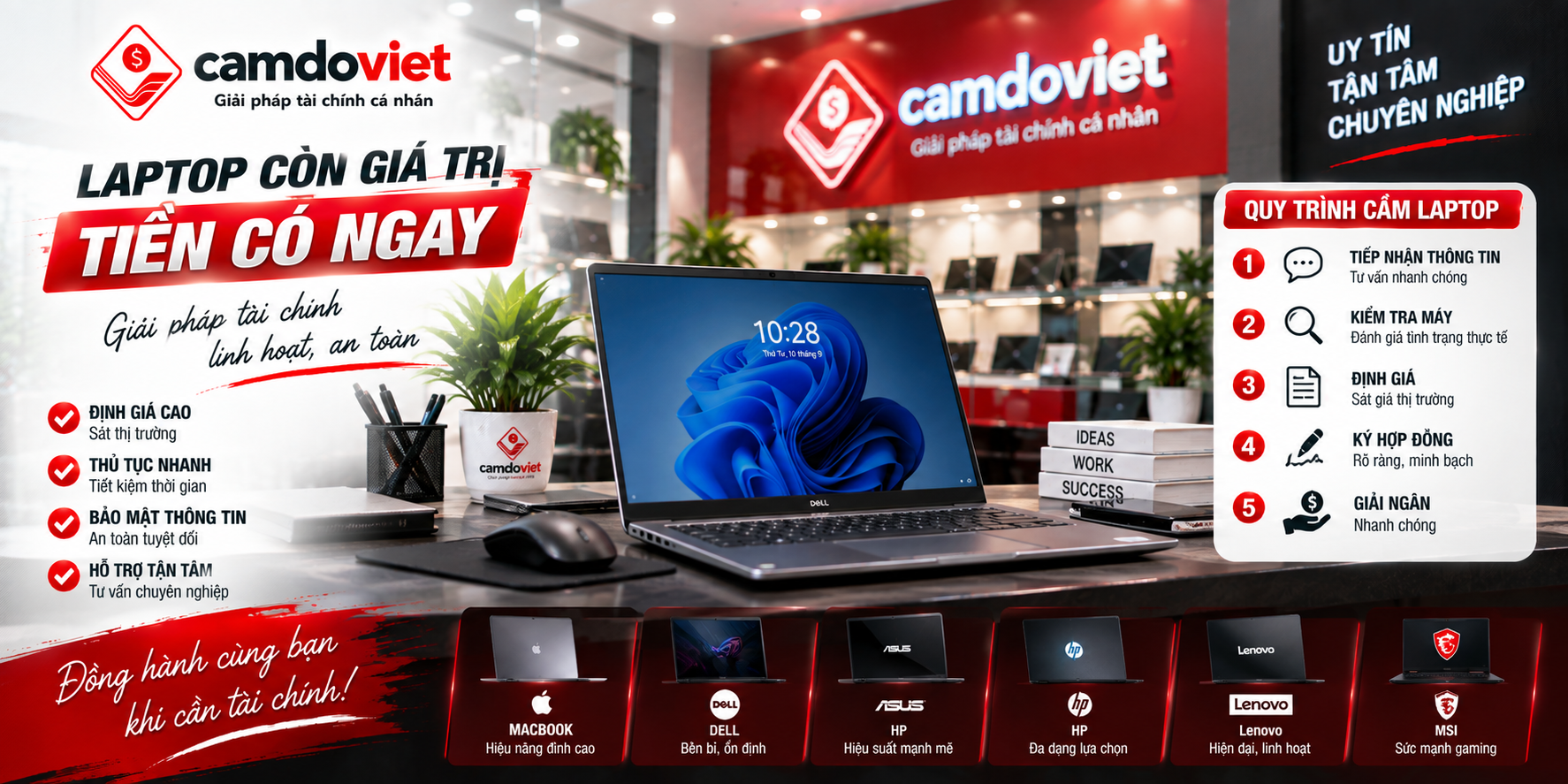 cầm lap tóp gò vấp