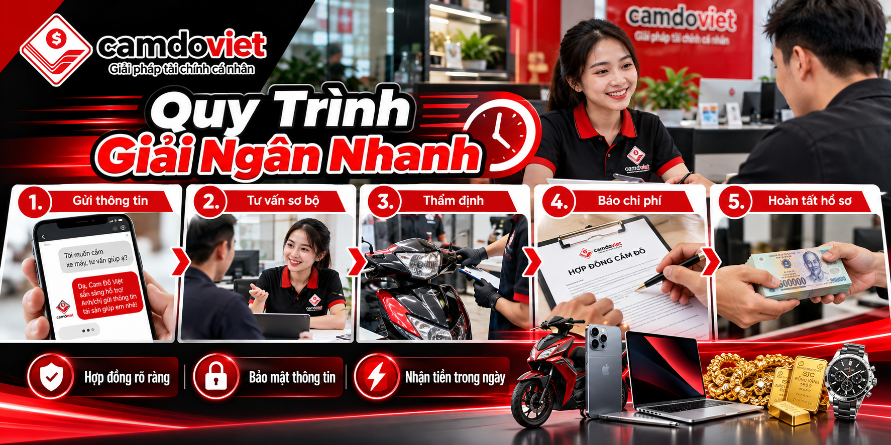 chuẩn bị để giải ngân