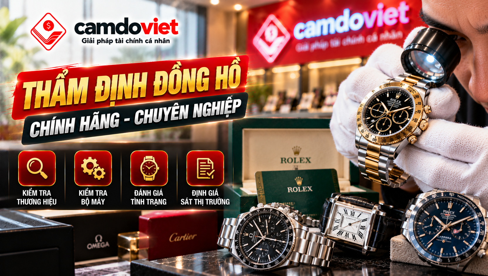 thẩm định đồng hồ