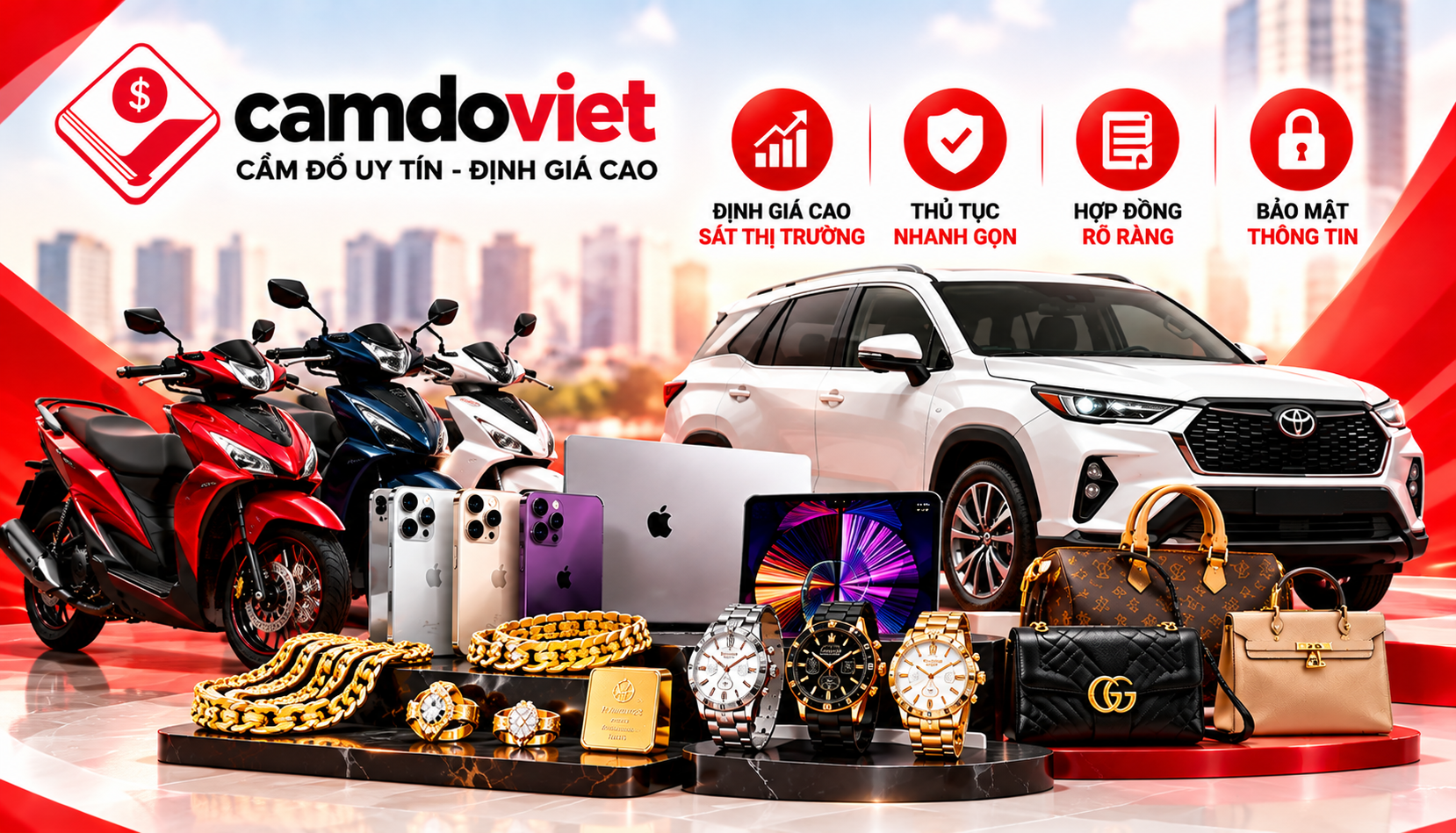 cầm đồ việt thủ tục nhanh