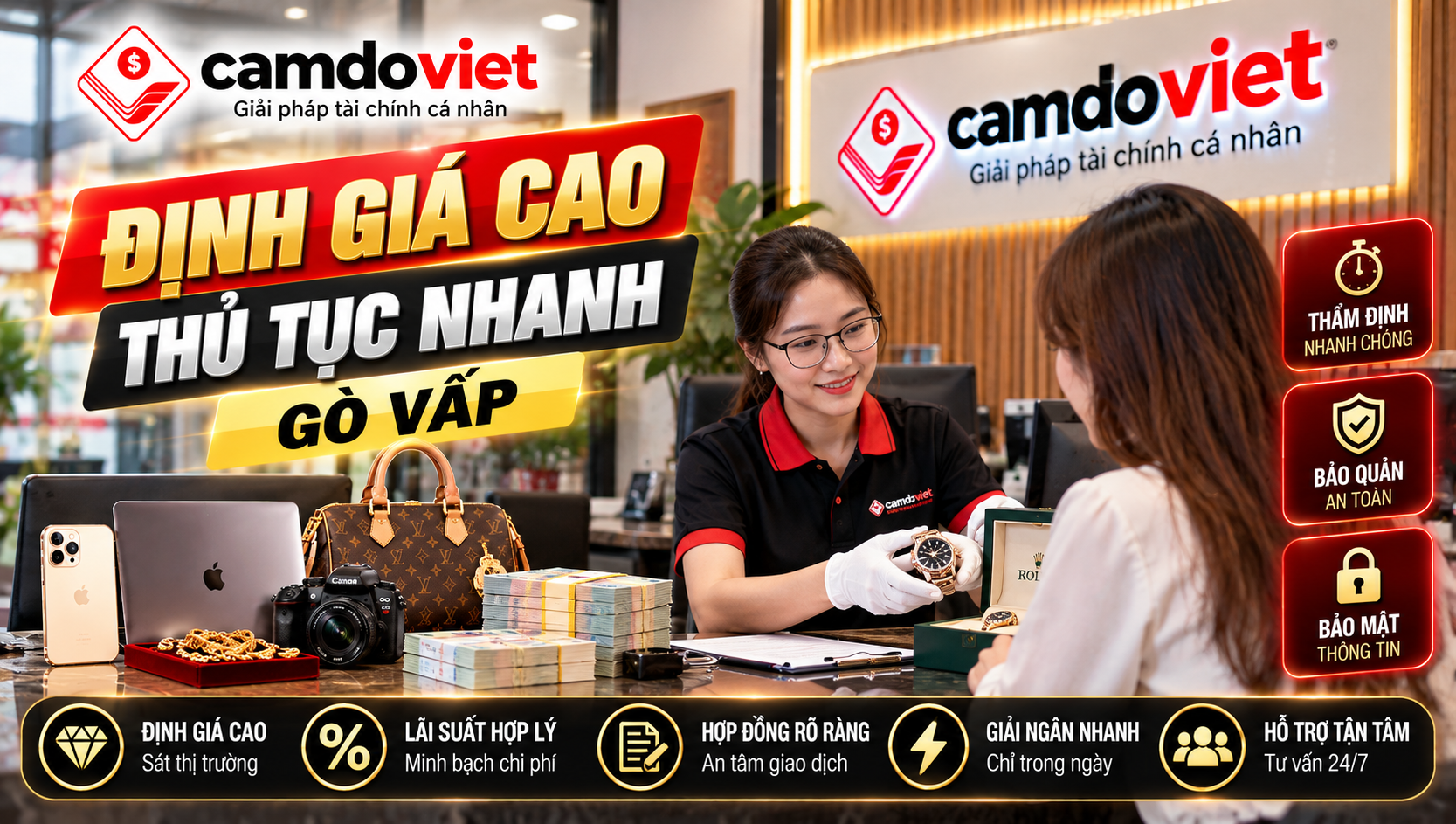 tiệm cầm đồ Phường Thông Tây Hội